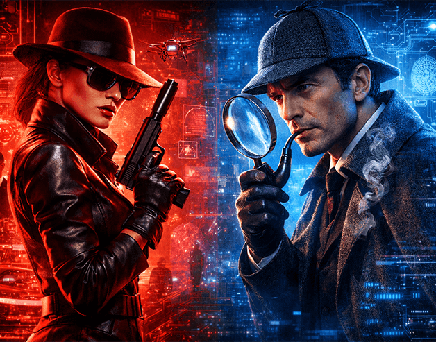 red team vs blue team