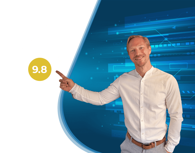 SC200 beoordeeld met een 9.8