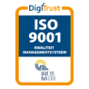 iso9001 certificaat badge