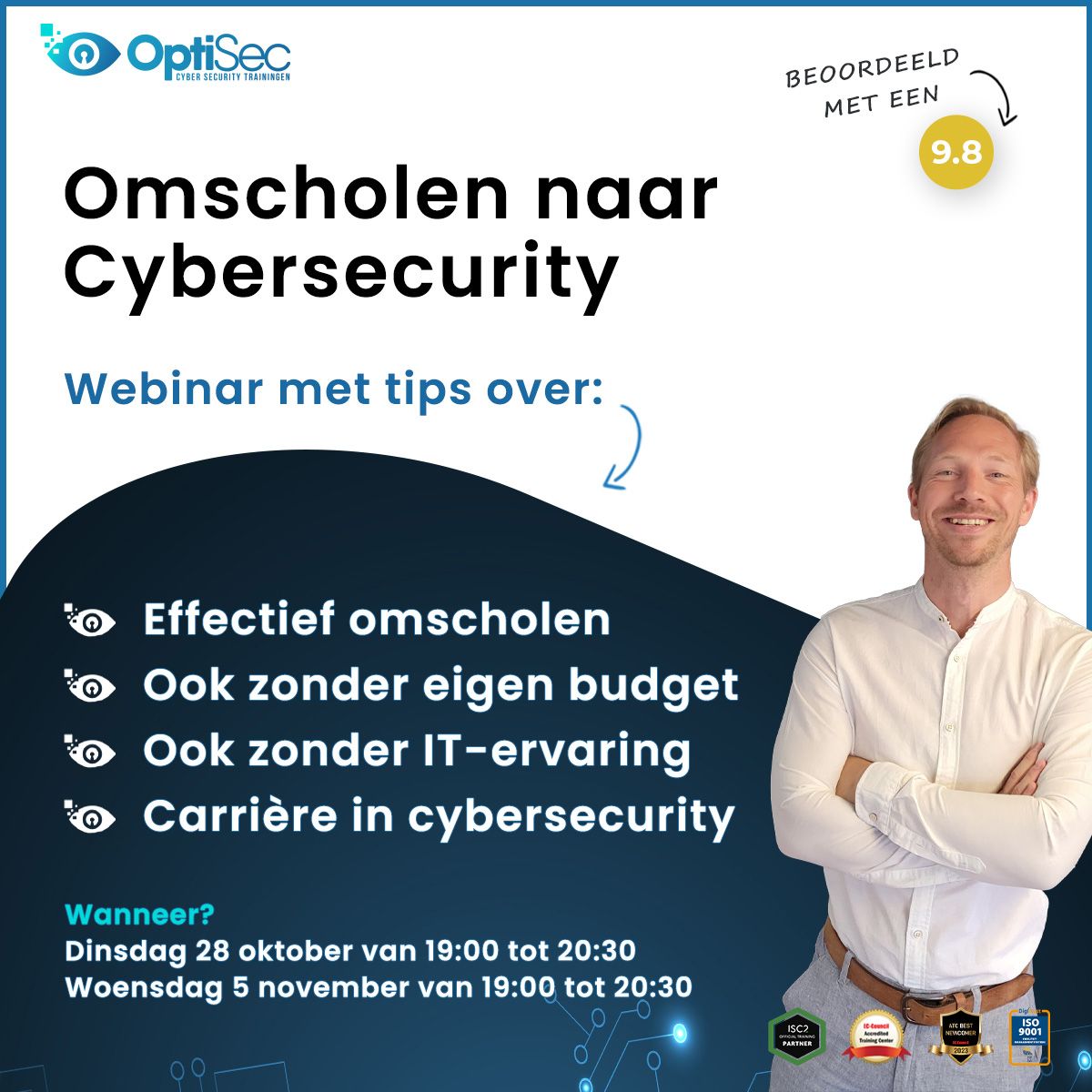 omscholen naar cybersecurity